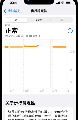 郊区iPhone手机维修如何在iPhone开启'步行稳定性通知'