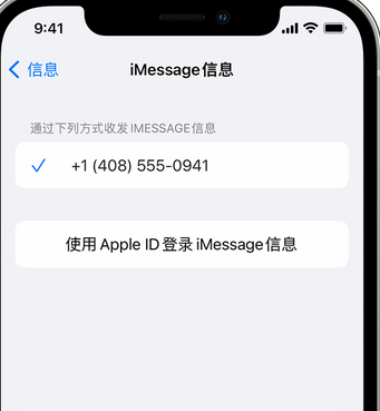 郊区apple维修iPhone上无法正常发送iMessage信息 